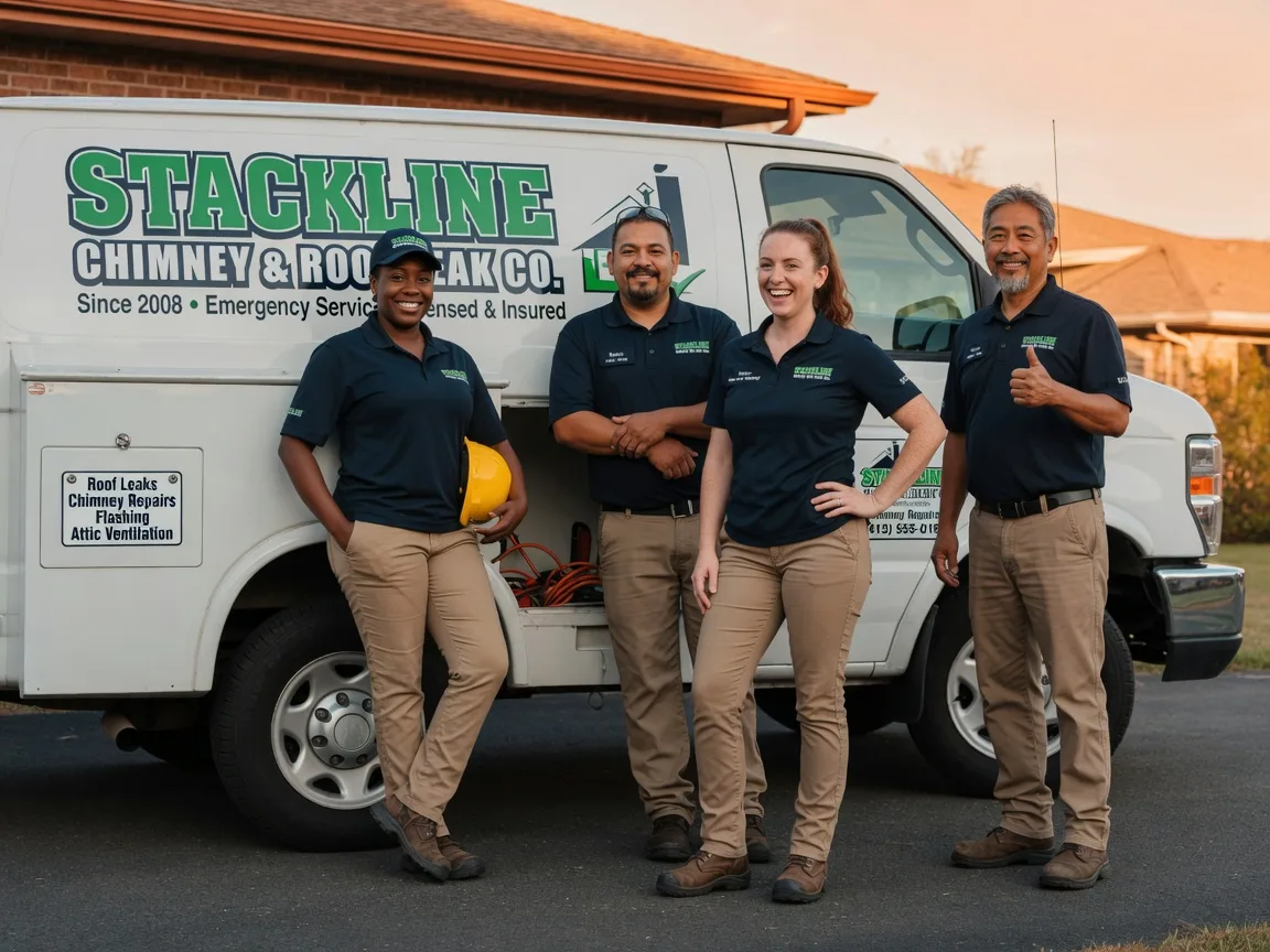 Chimney flashing repair company in Ewing, NE